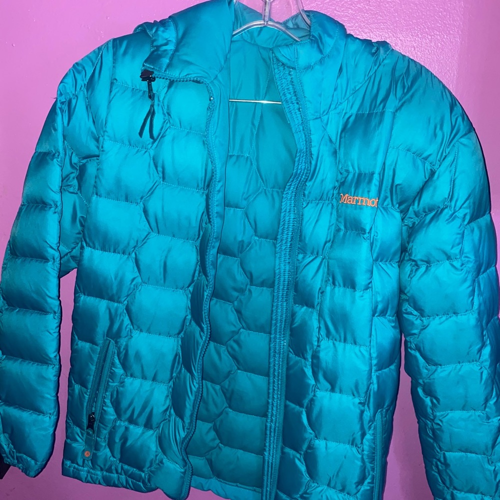 Kids marmot puffer coat